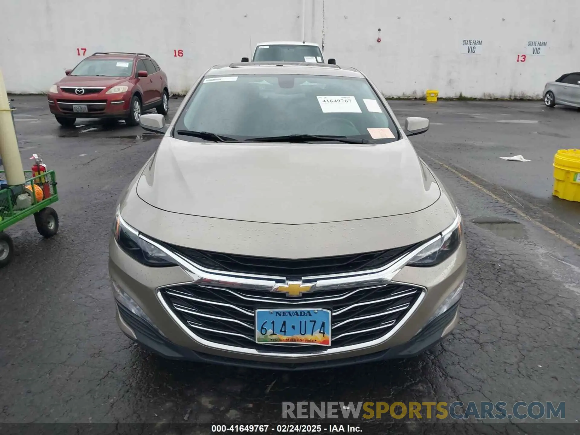 12 fotografías del automóvil dañado 1G1ZD5ST7NF170157 CHEVROLET MALIBU 2022
