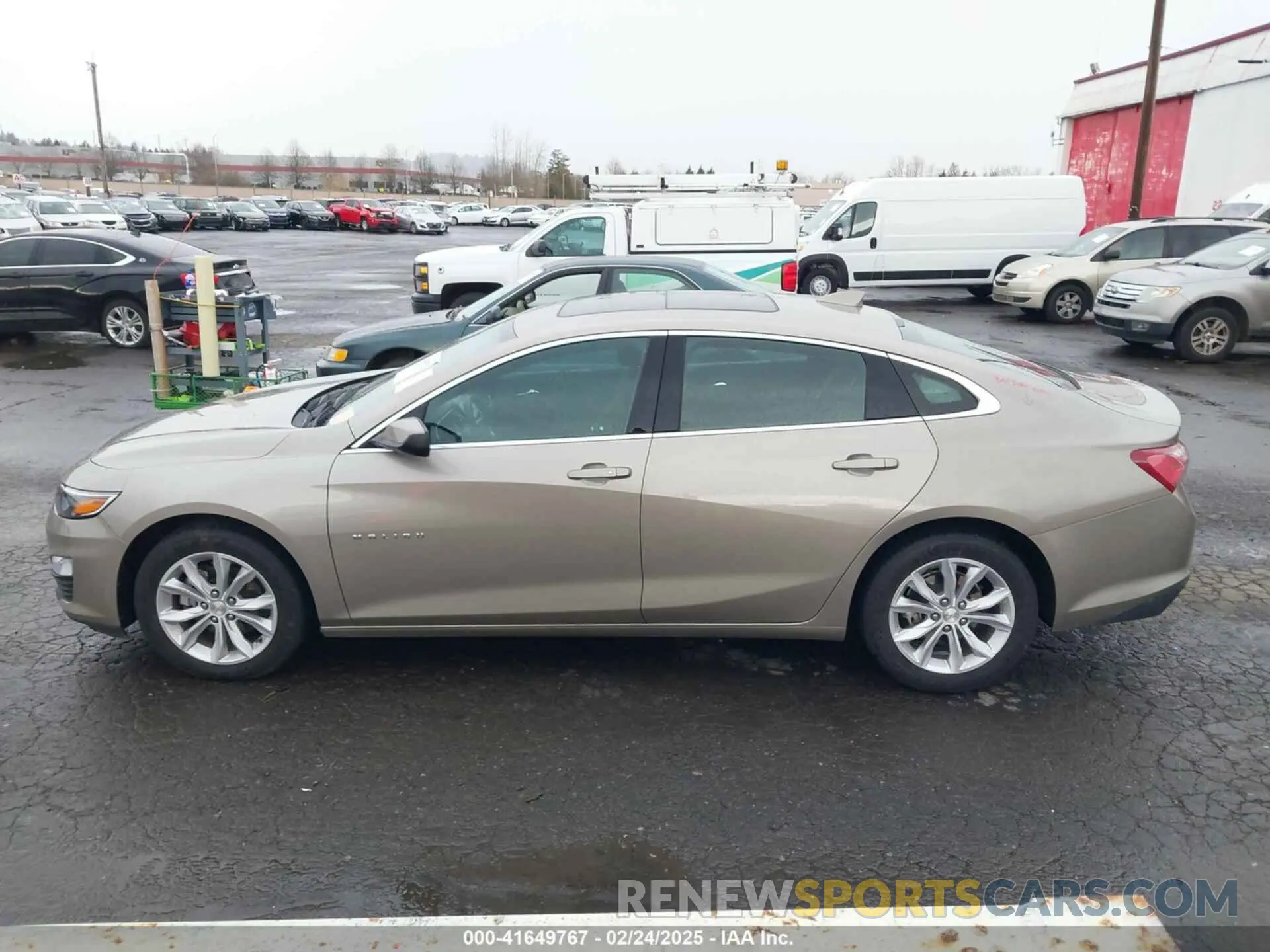 14 fotografías del automóvil dañado 1G1ZD5ST7NF170157 CHEVROLET MALIBU 2022