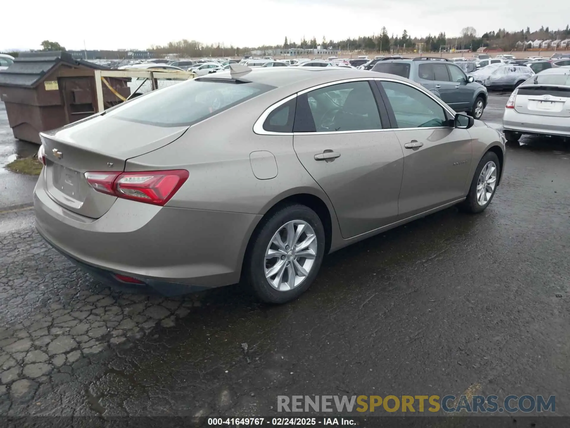 4 fotografías del automóvil dañado 1G1ZD5ST7NF170157 CHEVROLET MALIBU 2022
