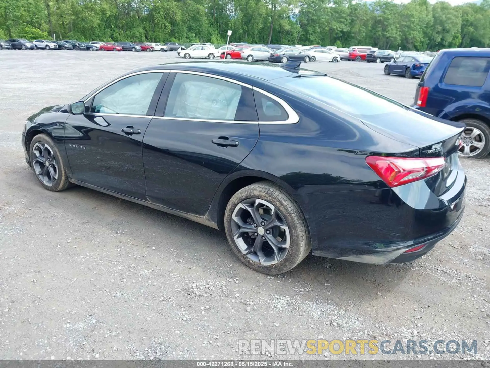 3 fotografías del automóvil dañado 1G1ZD5ST7NF202962 CHEVROLET MALIBU 2022