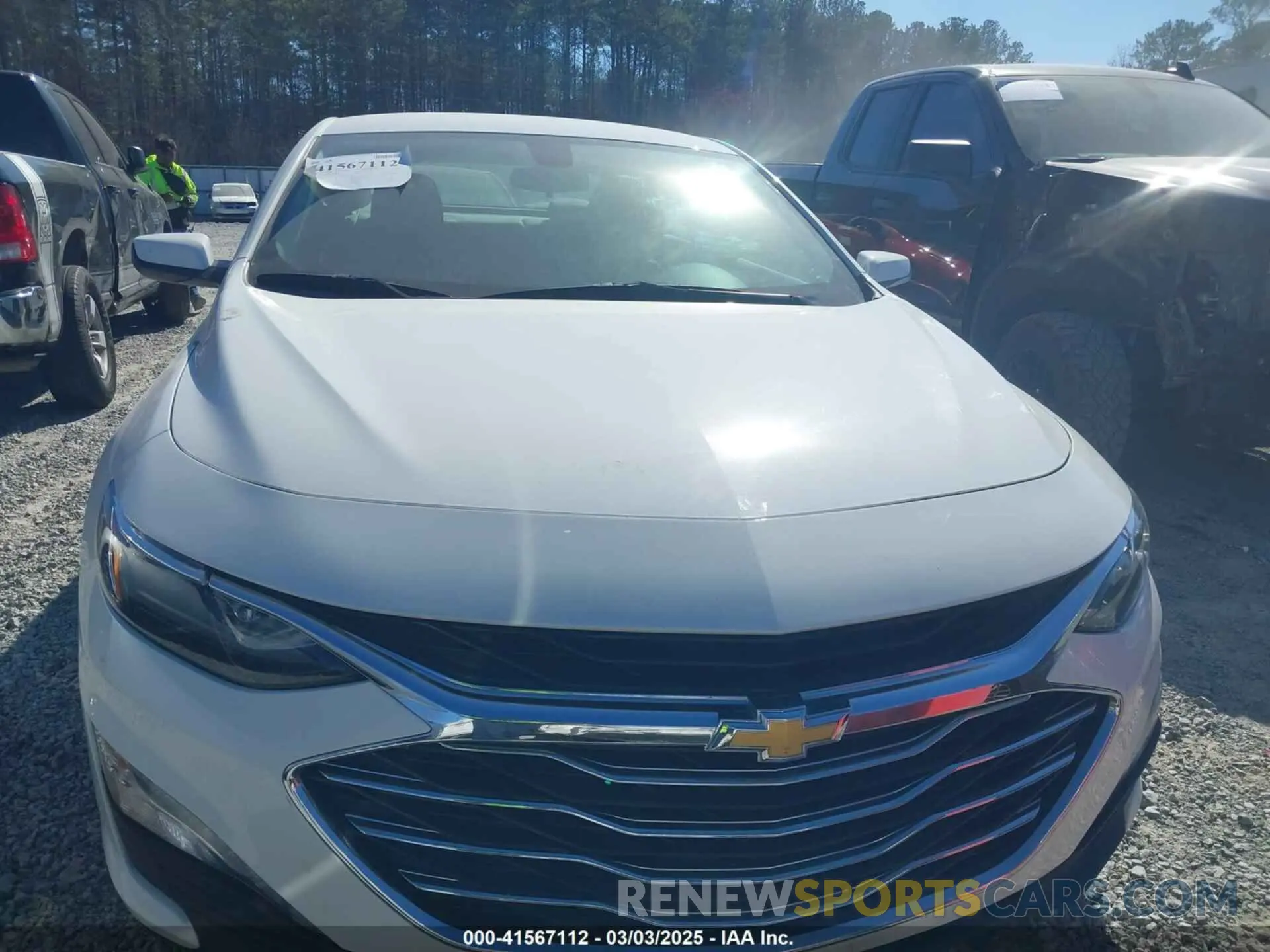 6 fotografías del automóvil dañado 1G1ZD5ST8NF110291 CHEVROLET MALIBU 2022