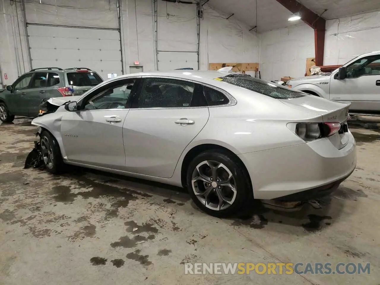 2 fotografías del automóvil dañado 1G1ZD5ST8NF112607 CHEVROLET MALIBU 2022