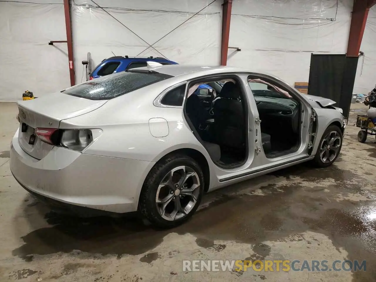 3 fotografías del automóvil dañado 1G1ZD5ST8NF112607 CHEVROLET MALIBU 2022