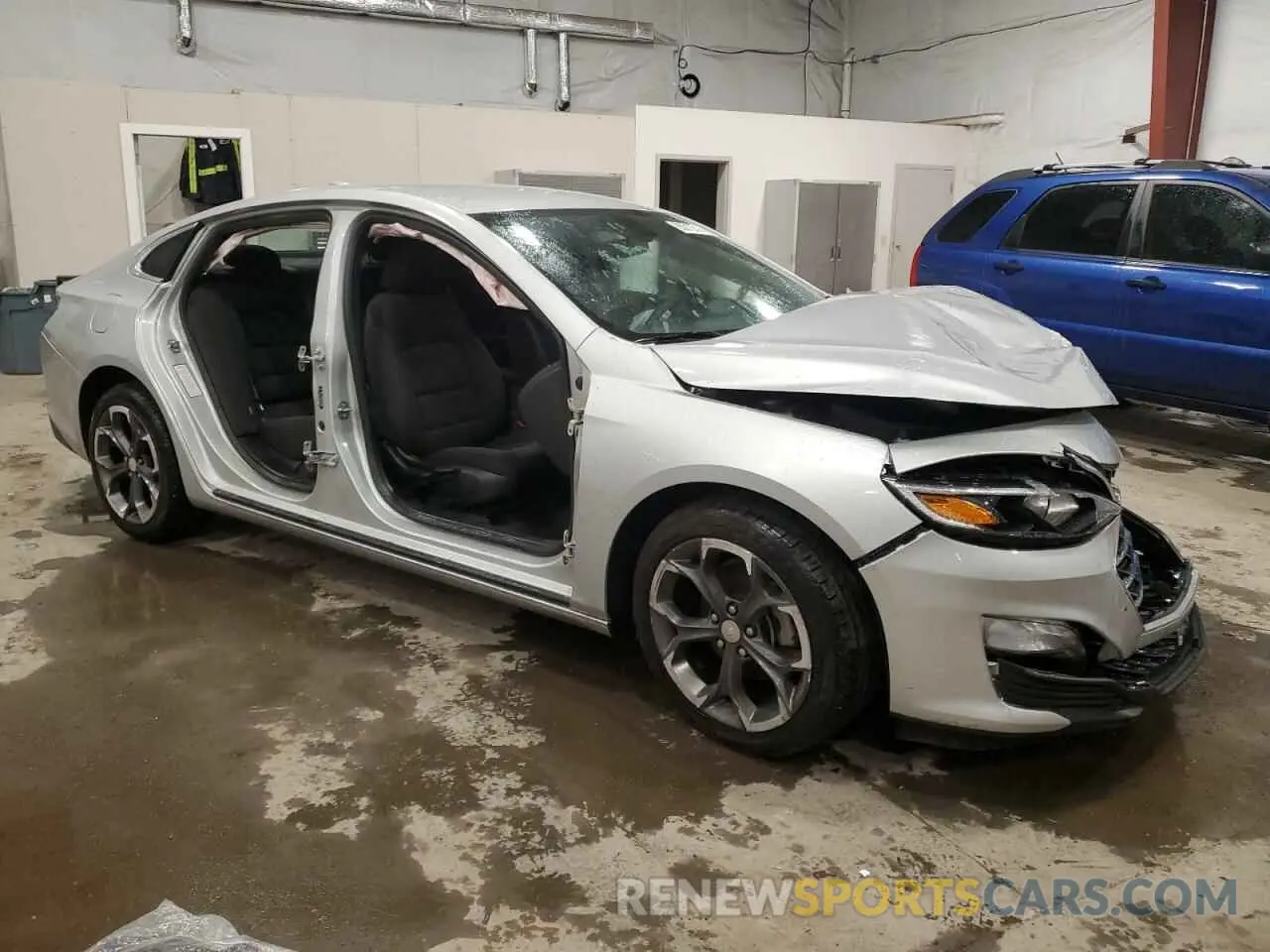 4 fotografías del automóvil dañado 1G1ZD5ST8NF112607 CHEVROLET MALIBU 2022