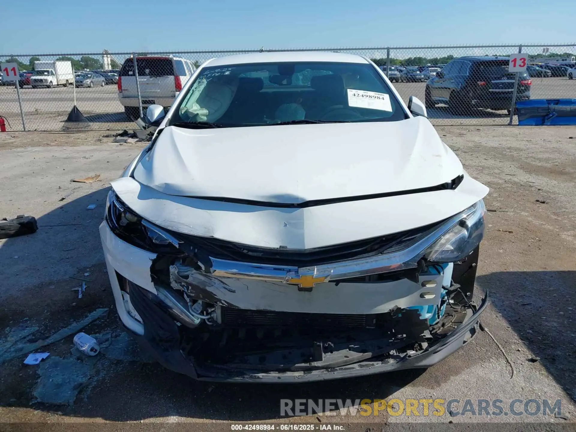 13 fotografías del automóvil dañado 1G1ZD5ST8NF133084 CHEVROLET MALIBU 2022