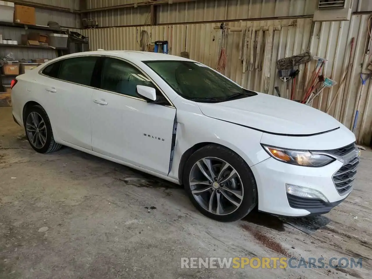 4 fotografías del automóvil dañado 1G1ZD5ST8NF139631 CHEVROLET MALIBU 2022