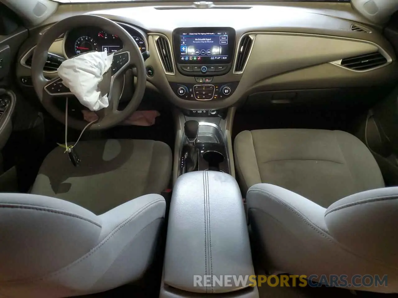 8 fotografías del automóvil dañado 1G1ZD5ST8NF139631 CHEVROLET MALIBU 2022