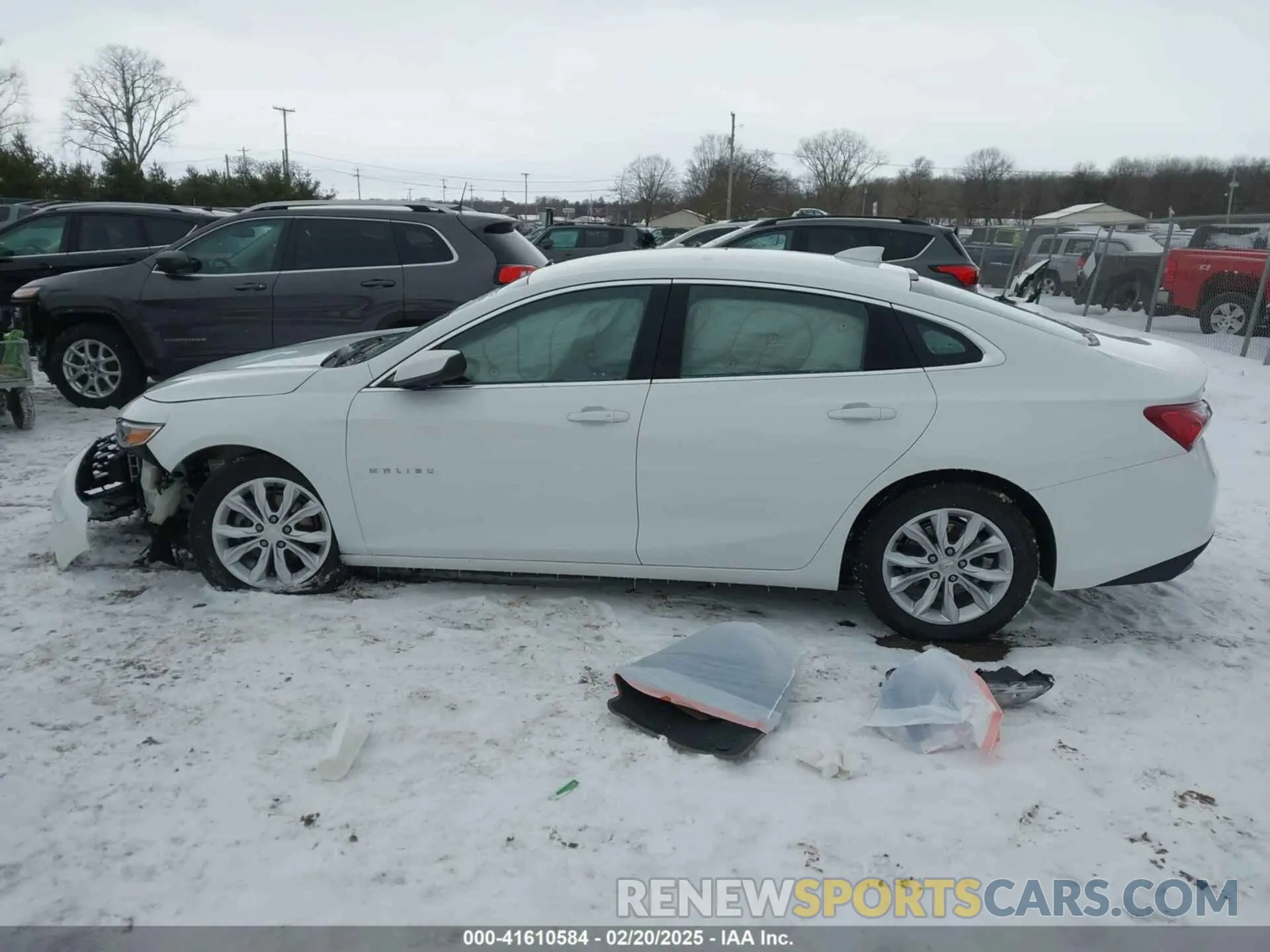 15 fotografías del automóvil dañado 1G1ZD5ST8NF147440 CHEVROLET MALIBU 2022