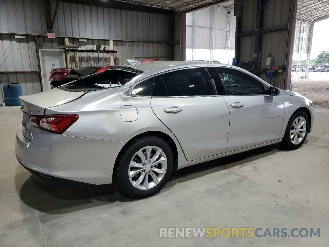 3 fotografías del automóvil dañado 1G1ZD5ST8NF147695 CHEVROLET MALIBU 2022