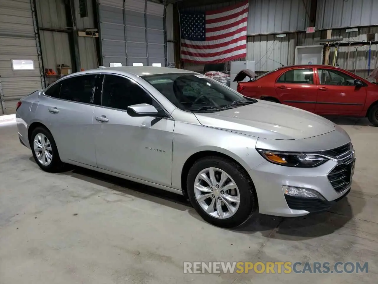 4 fotografías del automóvil dañado 1G1ZD5ST8NF147695 CHEVROLET MALIBU 2022