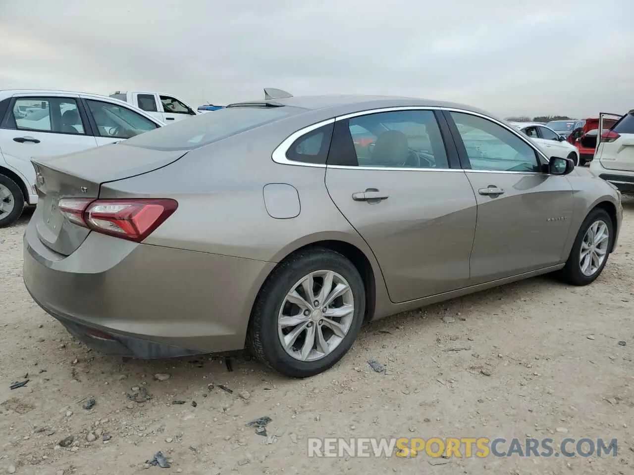 3 fotografías del automóvil dañado 1G1ZD5ST8NF147809 CHEVROLET MALIBU 2022