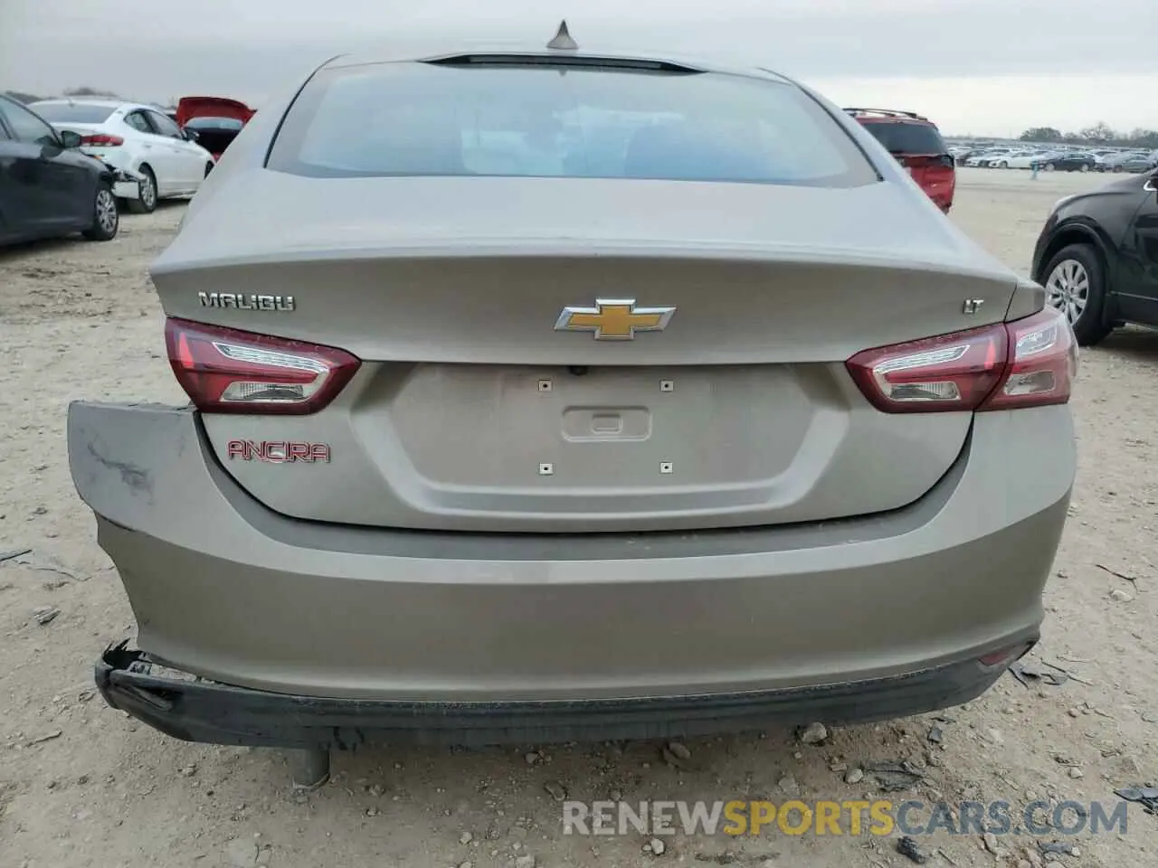 6 fotografías del automóvil dañado 1G1ZD5ST8NF147809 CHEVROLET MALIBU 2022