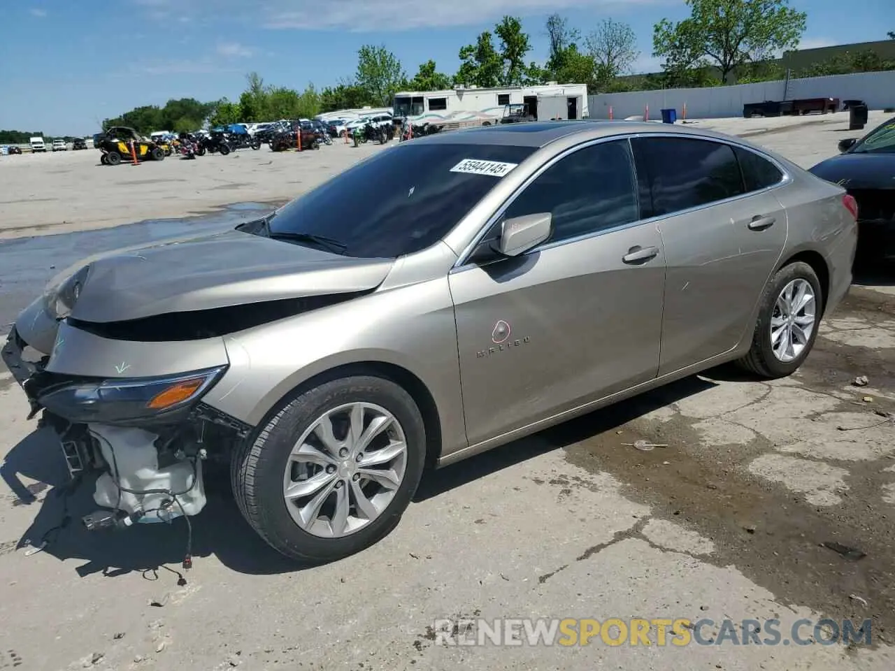 1 fotografías del automóvil dañado 1G1ZD5ST8NF159801 CHEVROLET MALIBU 2022