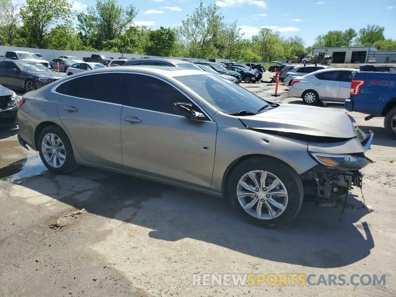 4 fotografías del automóvil dañado 1G1ZD5ST8NF159801 CHEVROLET MALIBU 2022