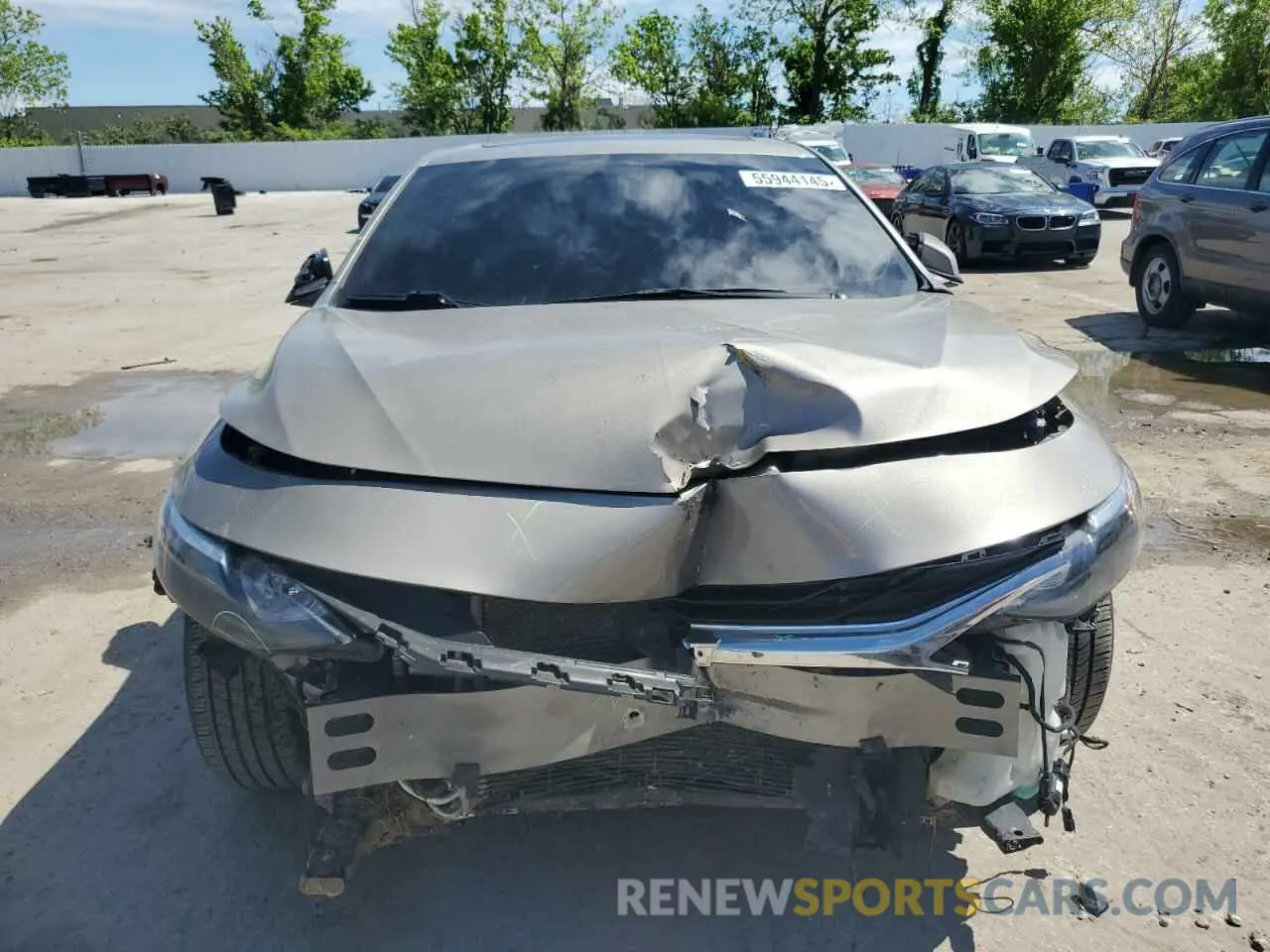 5 fotografías del automóvil dañado 1G1ZD5ST8NF159801 CHEVROLET MALIBU 2022