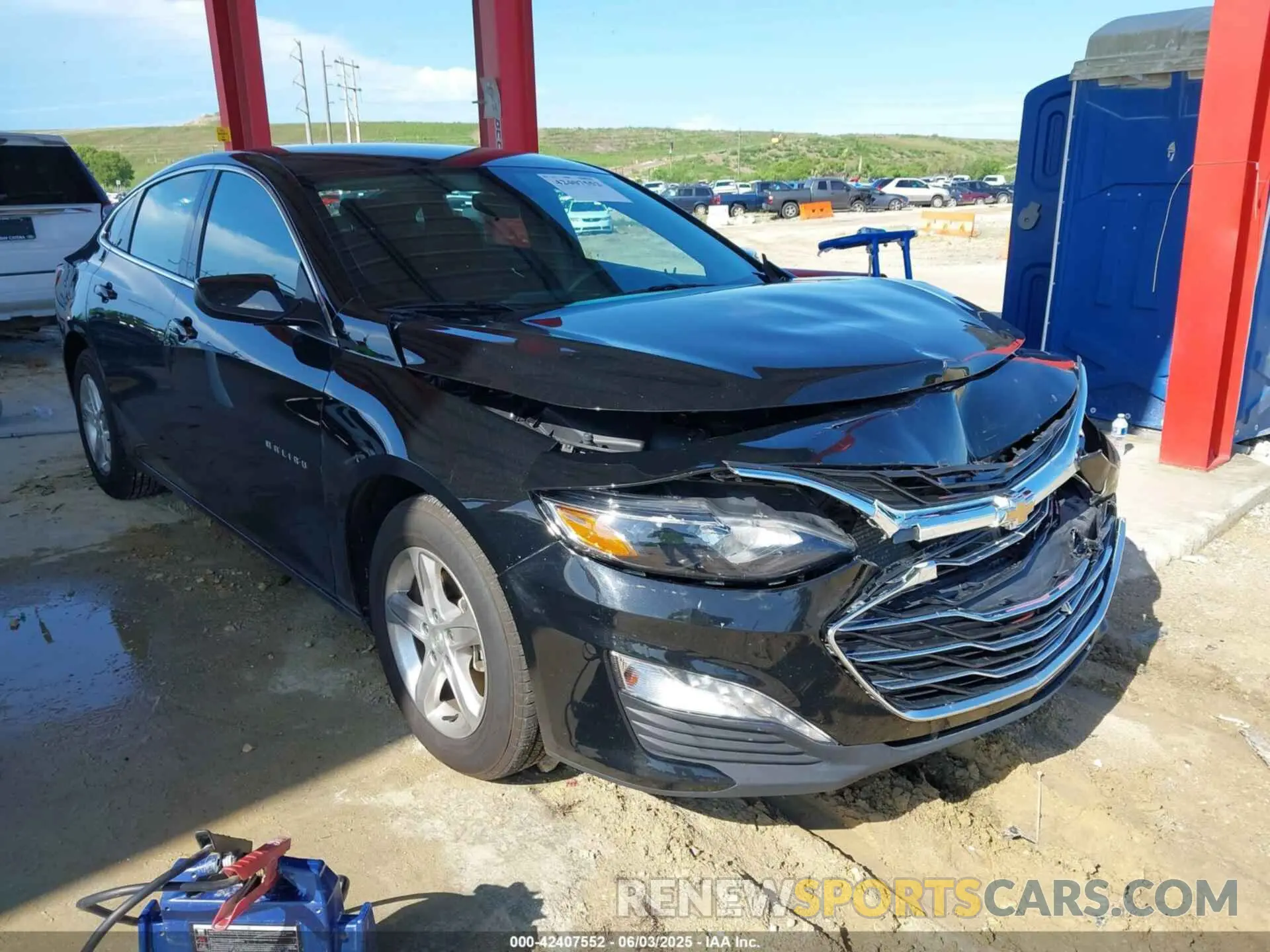 1 fotografías del automóvil dañado 1G1ZD5ST8NF173651 CHEVROLET MALIBU 2022
