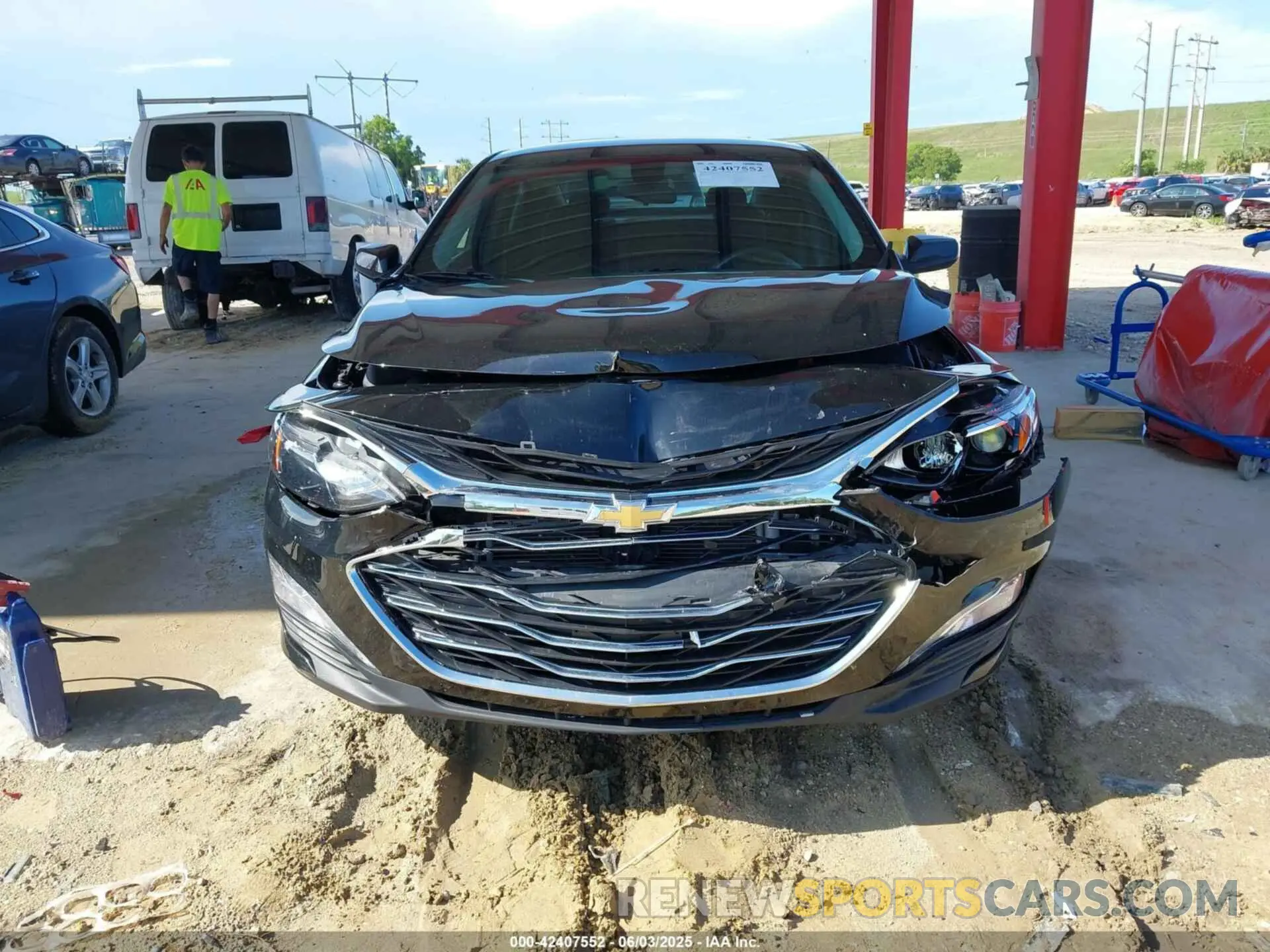 12 fotografías del automóvil dañado 1G1ZD5ST8NF173651 CHEVROLET MALIBU 2022