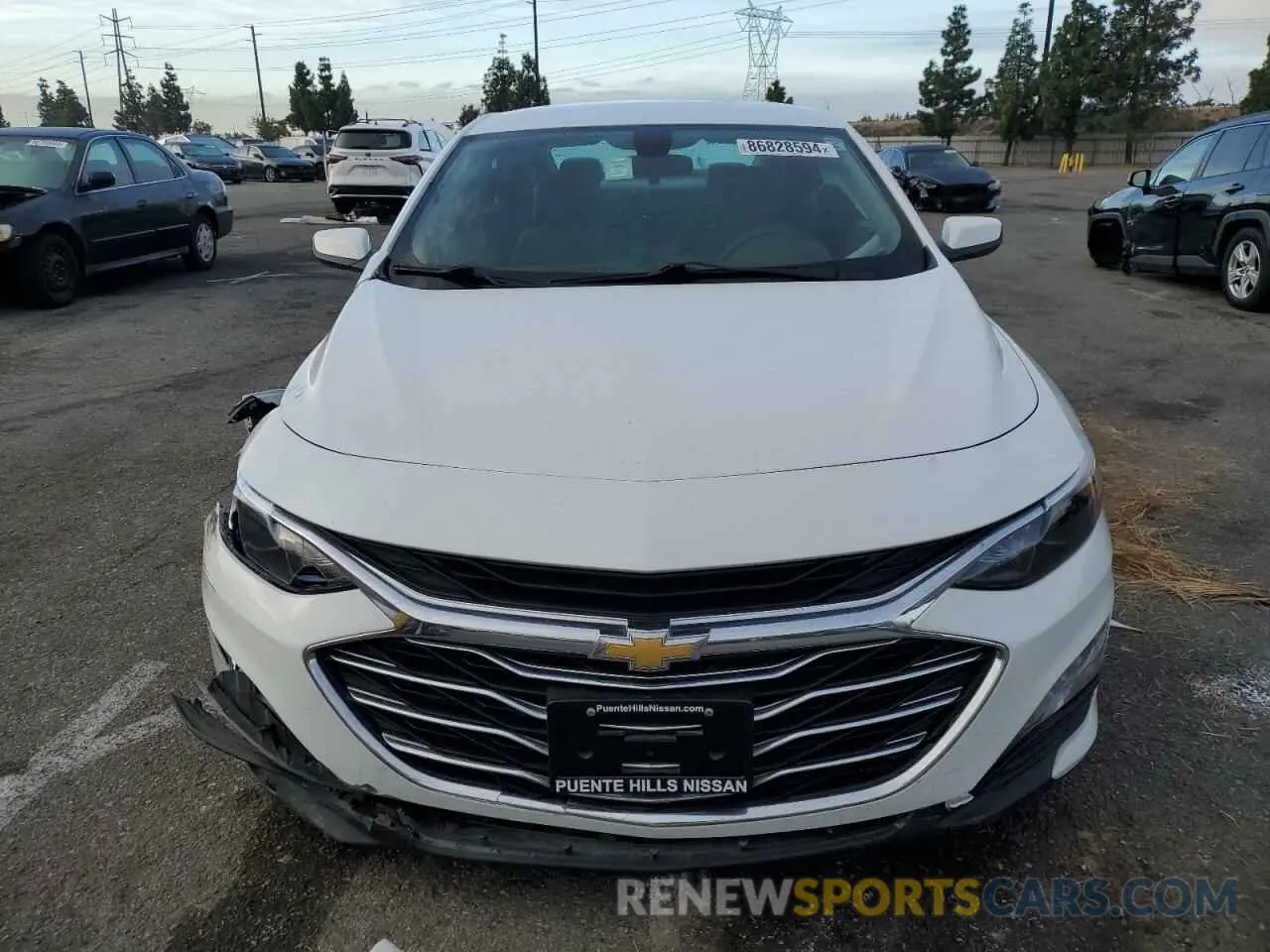 5 fotografías del automóvil dañado 1G1ZD5ST8NF194600 CHEVROLET MALIBU 2022
