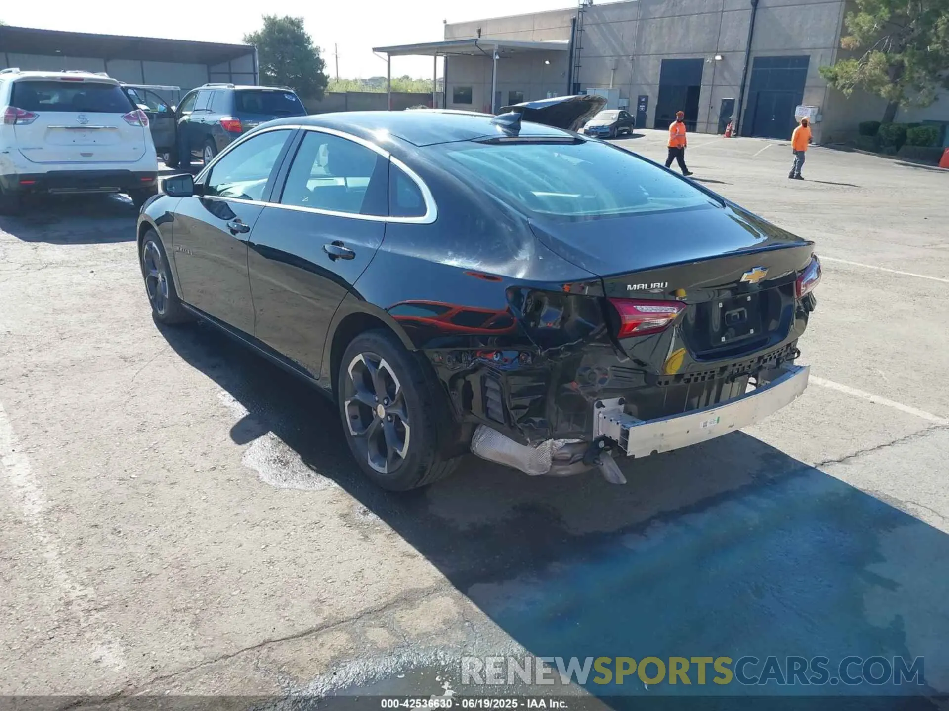 3 fotografías del automóvil dañado 1G1ZD5ST8NF200623 CHEVROLET MALIBU 2022
