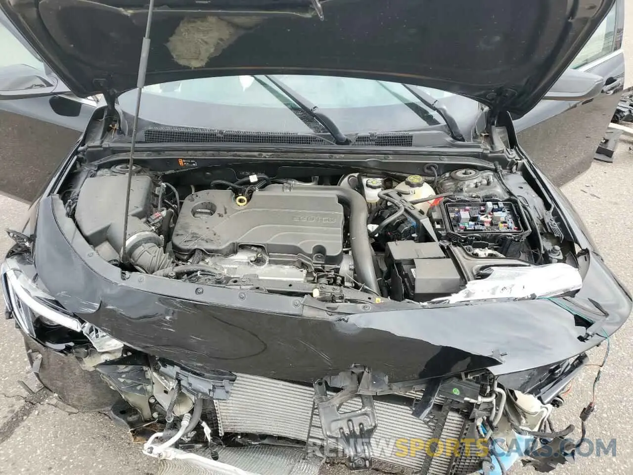 11 fotografías del automóvil dañado 1G1ZD5ST9NF105973 CHEVROLET MALIBU 2022