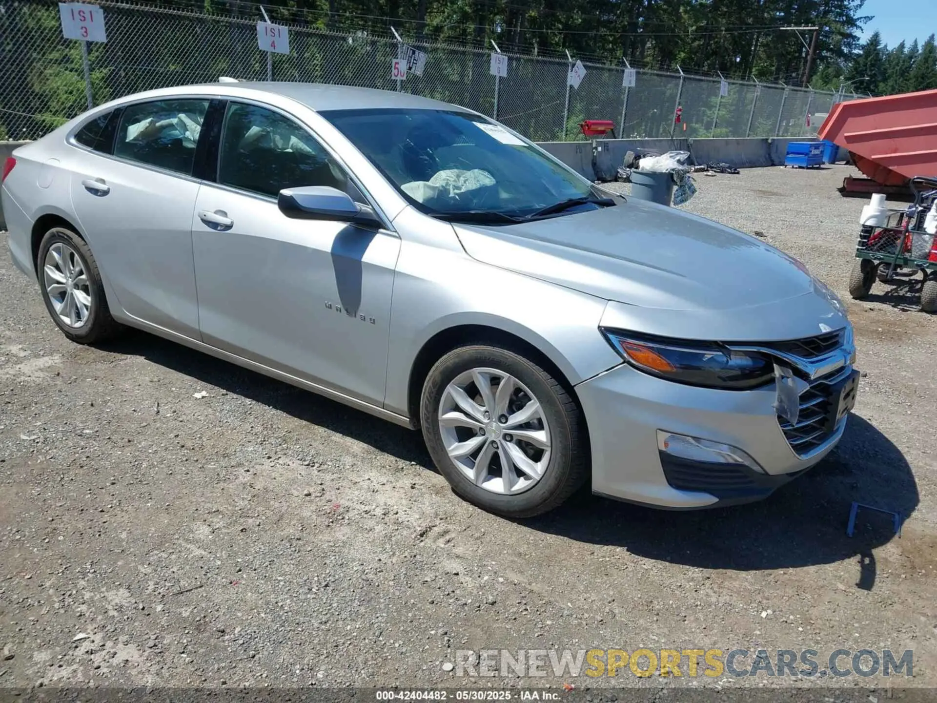 1 fotografías del automóvil dañado 1G1ZD5ST9NF110879 CHEVROLET MALIBU 2022