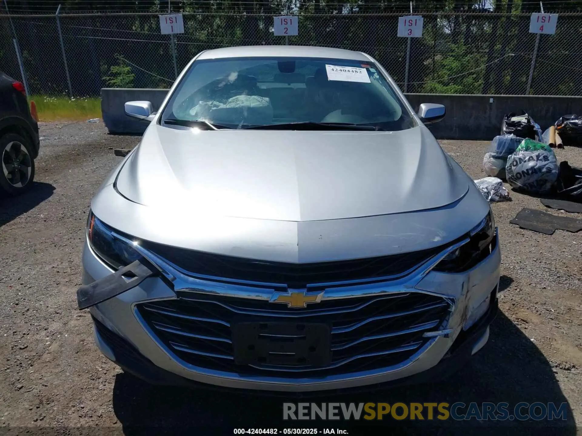 12 fotografías del automóvil dañado 1G1ZD5ST9NF110879 CHEVROLET MALIBU 2022