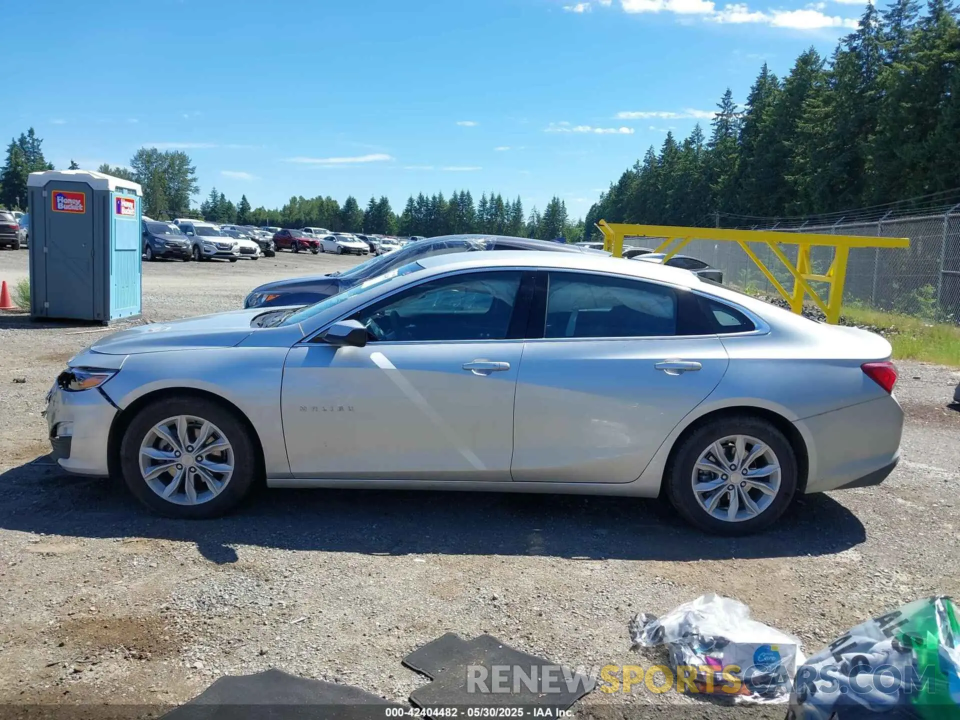 14 fotografías del automóvil dañado 1G1ZD5ST9NF110879 CHEVROLET MALIBU 2022