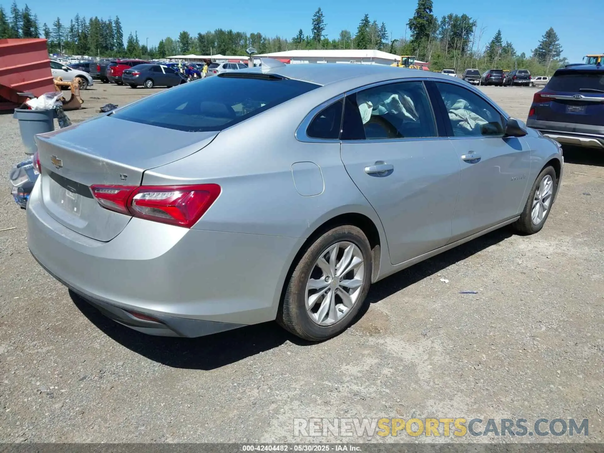4 fotografías del automóvil dañado 1G1ZD5ST9NF110879 CHEVROLET MALIBU 2022