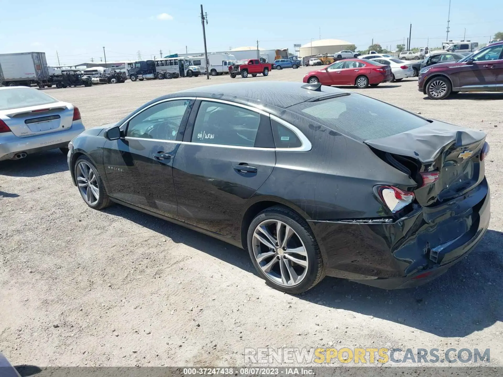 14 fotografías del automóvil dañado 1G1ZD5ST9NF114687 CHEVROLET MALIBU 2022