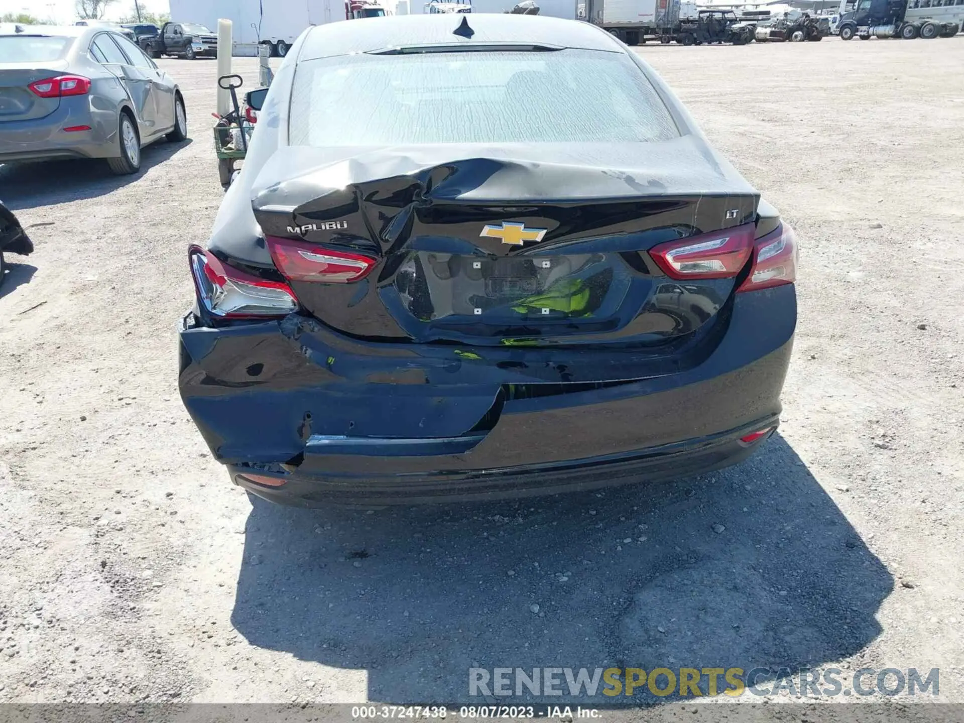 6 fotografías del automóvil dañado 1G1ZD5ST9NF114687 CHEVROLET MALIBU 2022