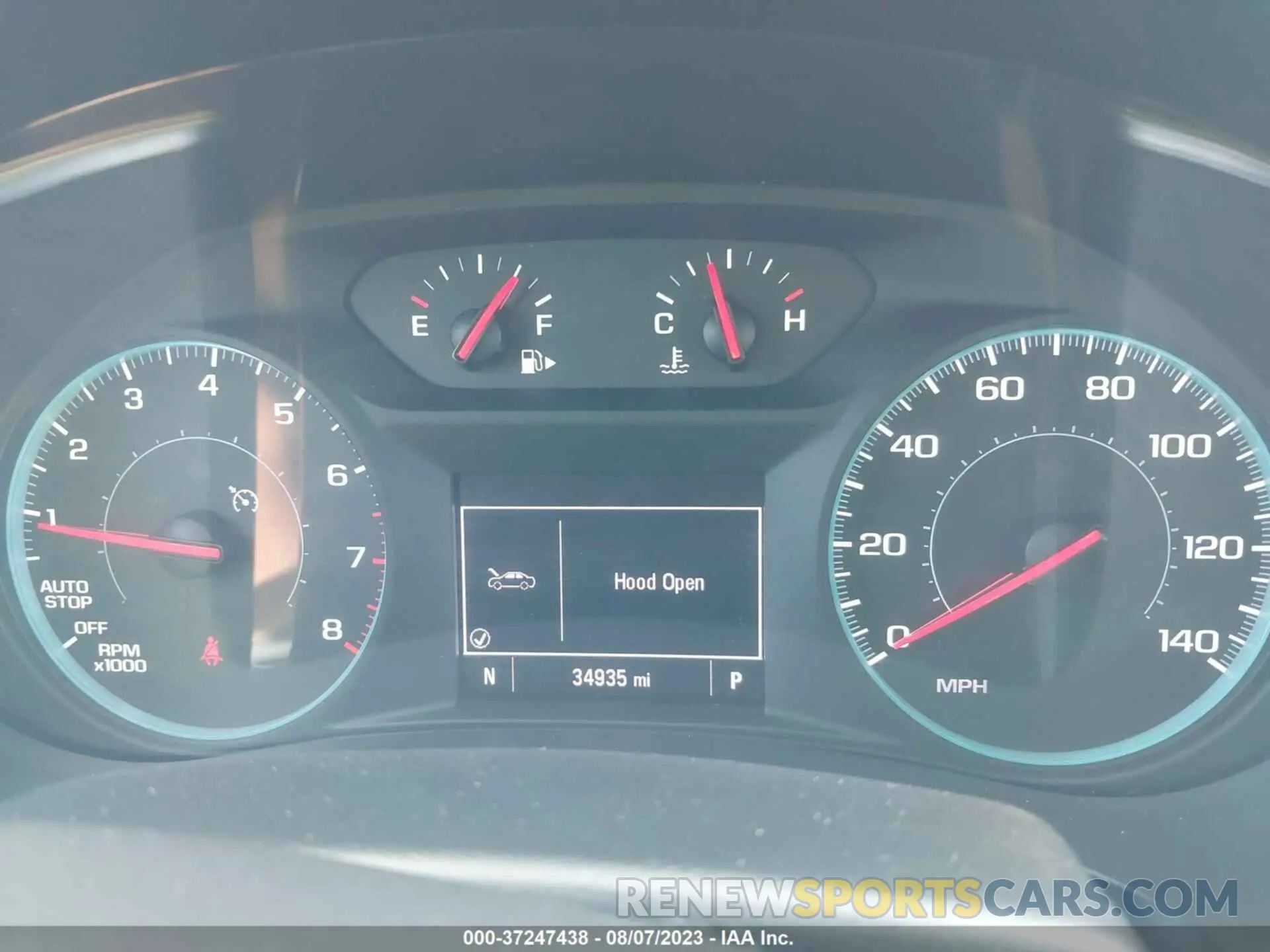 7 fotografías del automóvil dañado 1G1ZD5ST9NF114687 CHEVROLET MALIBU 2022