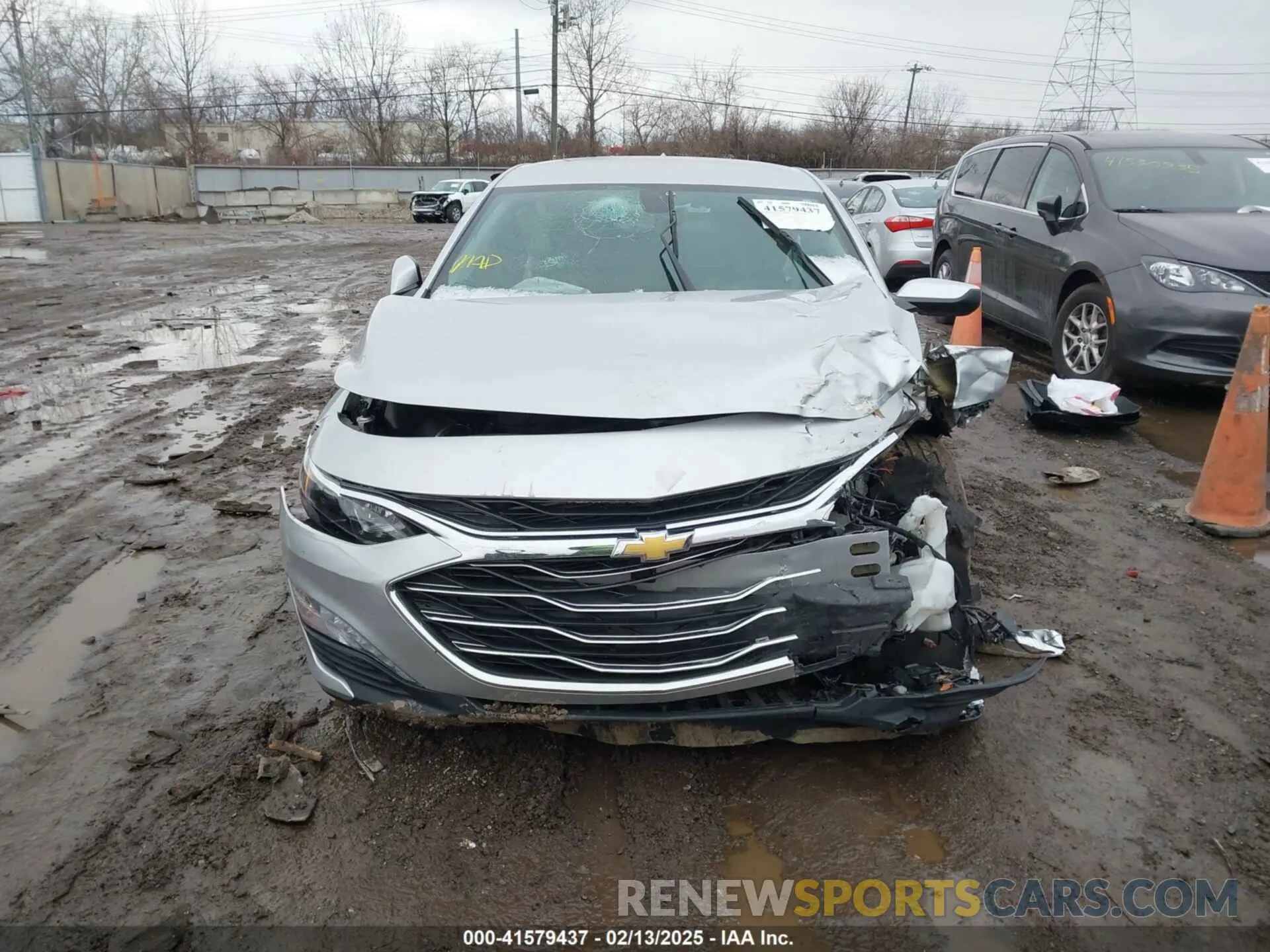 12 fotografías del automóvil dañado 1G1ZD5ST9NF126211 CHEVROLET MALIBU 2022