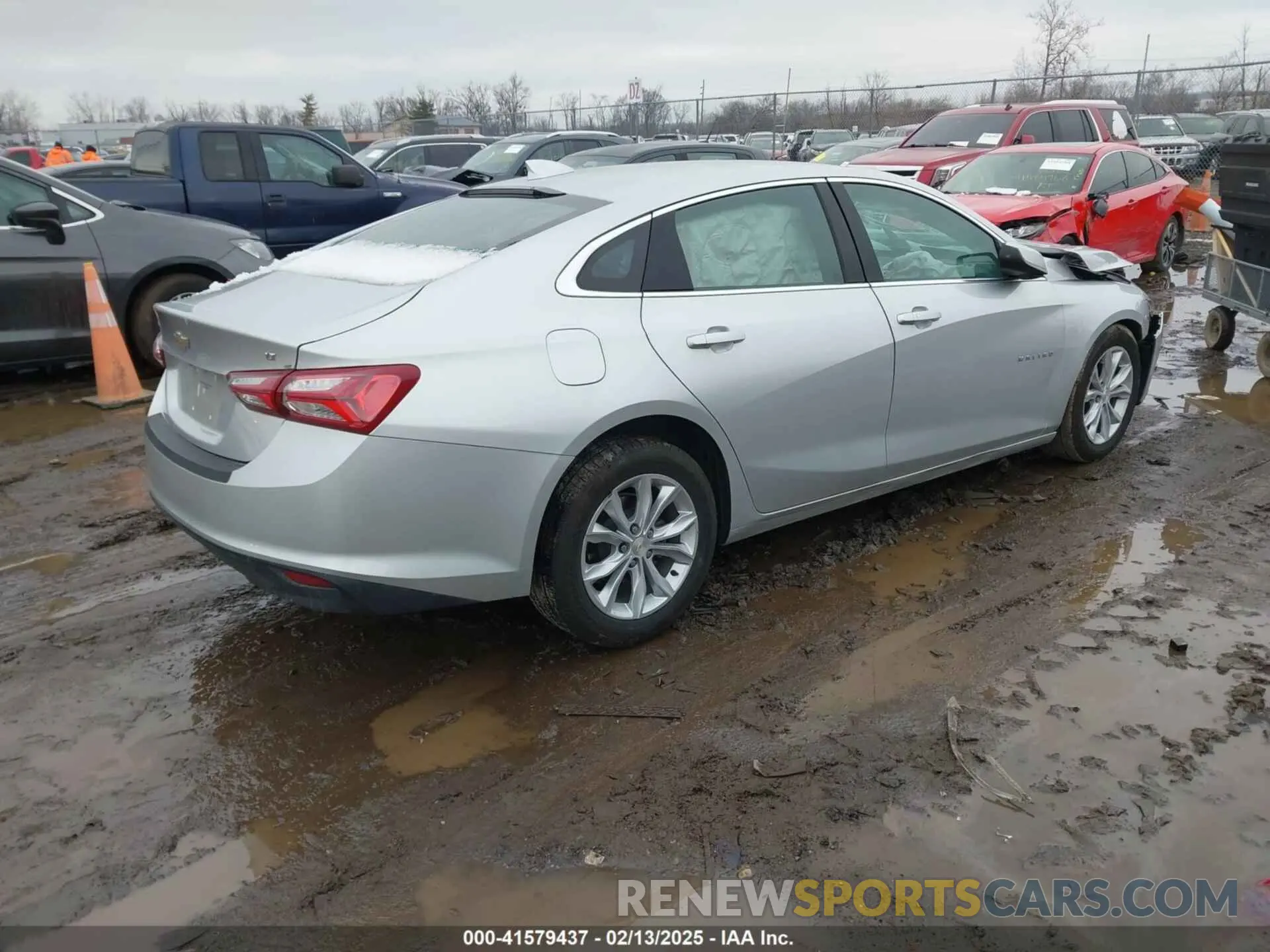 4 fotografías del automóvil dañado 1G1ZD5ST9NF126211 CHEVROLET MALIBU 2022