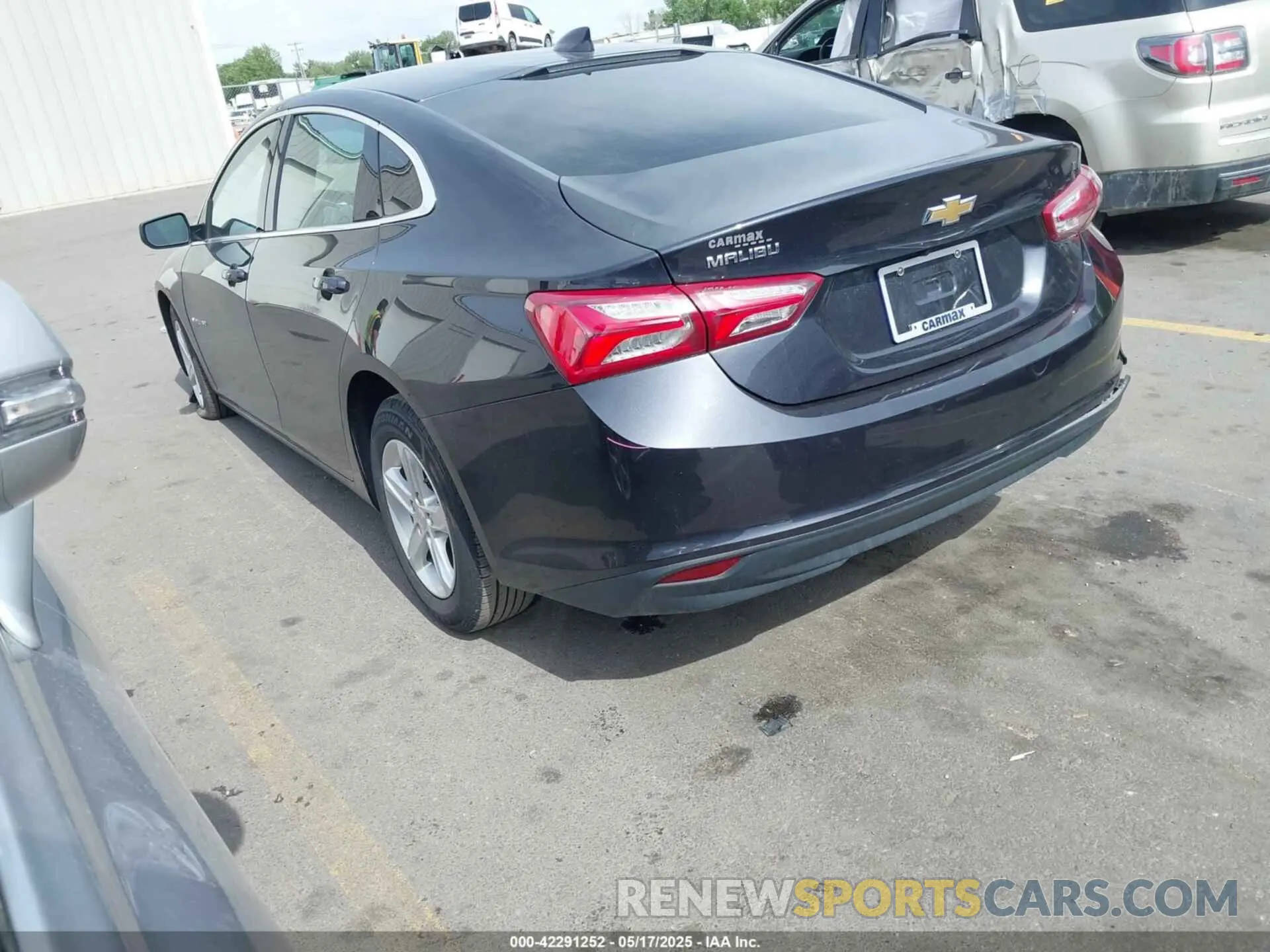 3 fotografías del automóvil dañado 1G1ZD5ST9NF134311 CHEVROLET MALIBU 2022