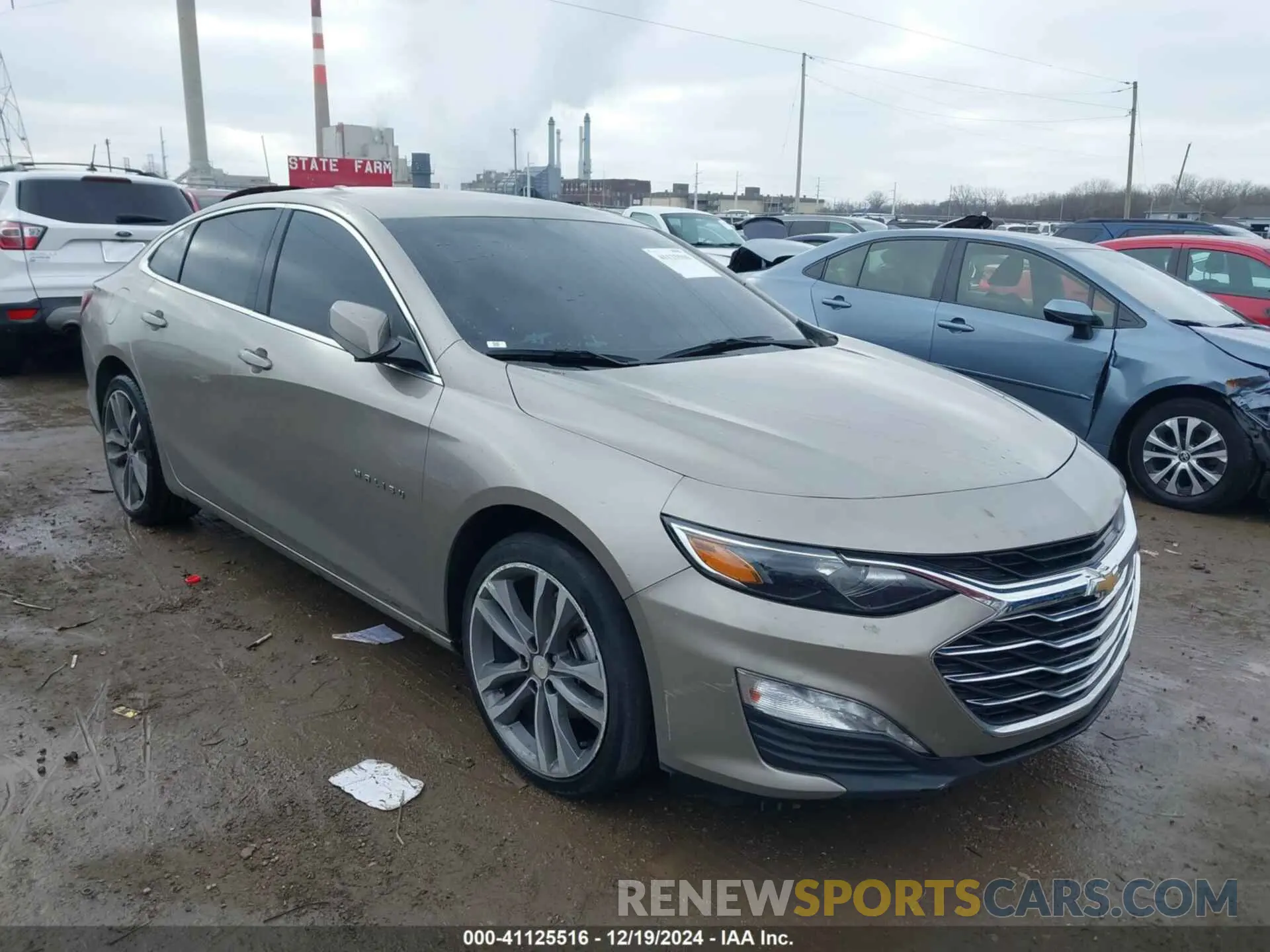 1 fotografías del automóvil dañado 1G1ZD5ST9NF165302 CHEVROLET MALIBU 2022