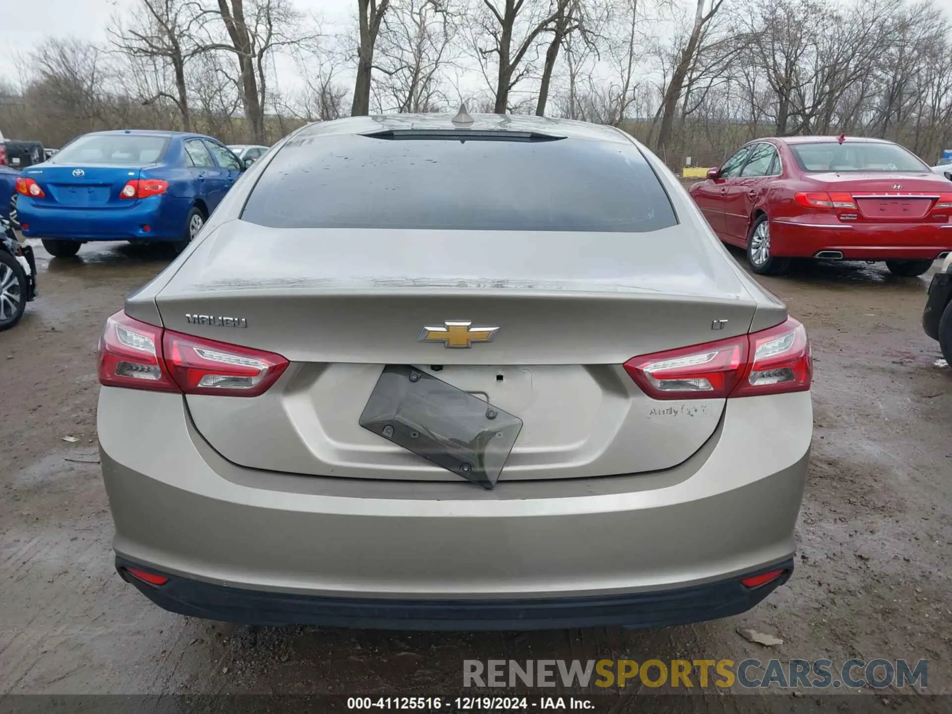 15 fotografías del automóvil dañado 1G1ZD5ST9NF165302 CHEVROLET MALIBU 2022