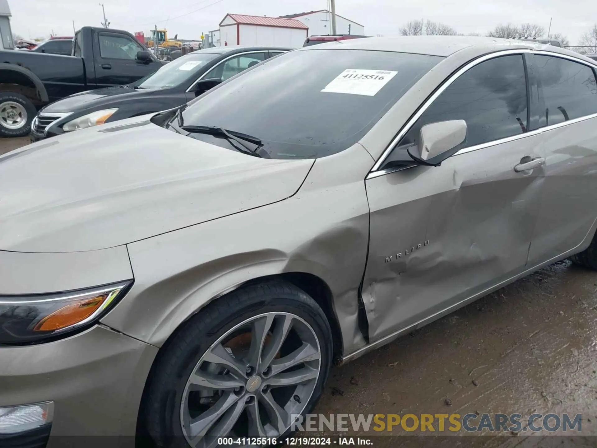 6 fotografías del automóvil dañado 1G1ZD5ST9NF165302 CHEVROLET MALIBU 2022