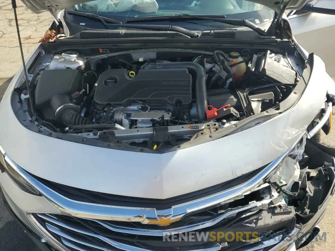 13 fotografías del automóvil dañado 1G1ZD5ST9NF174145 CHEVROLET MALIBU 2022