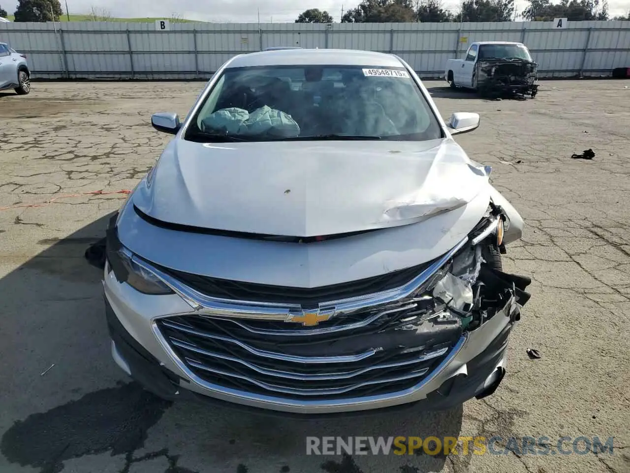 5 fotografías del automóvil dañado 1G1ZD5ST9NF174145 CHEVROLET MALIBU 2022