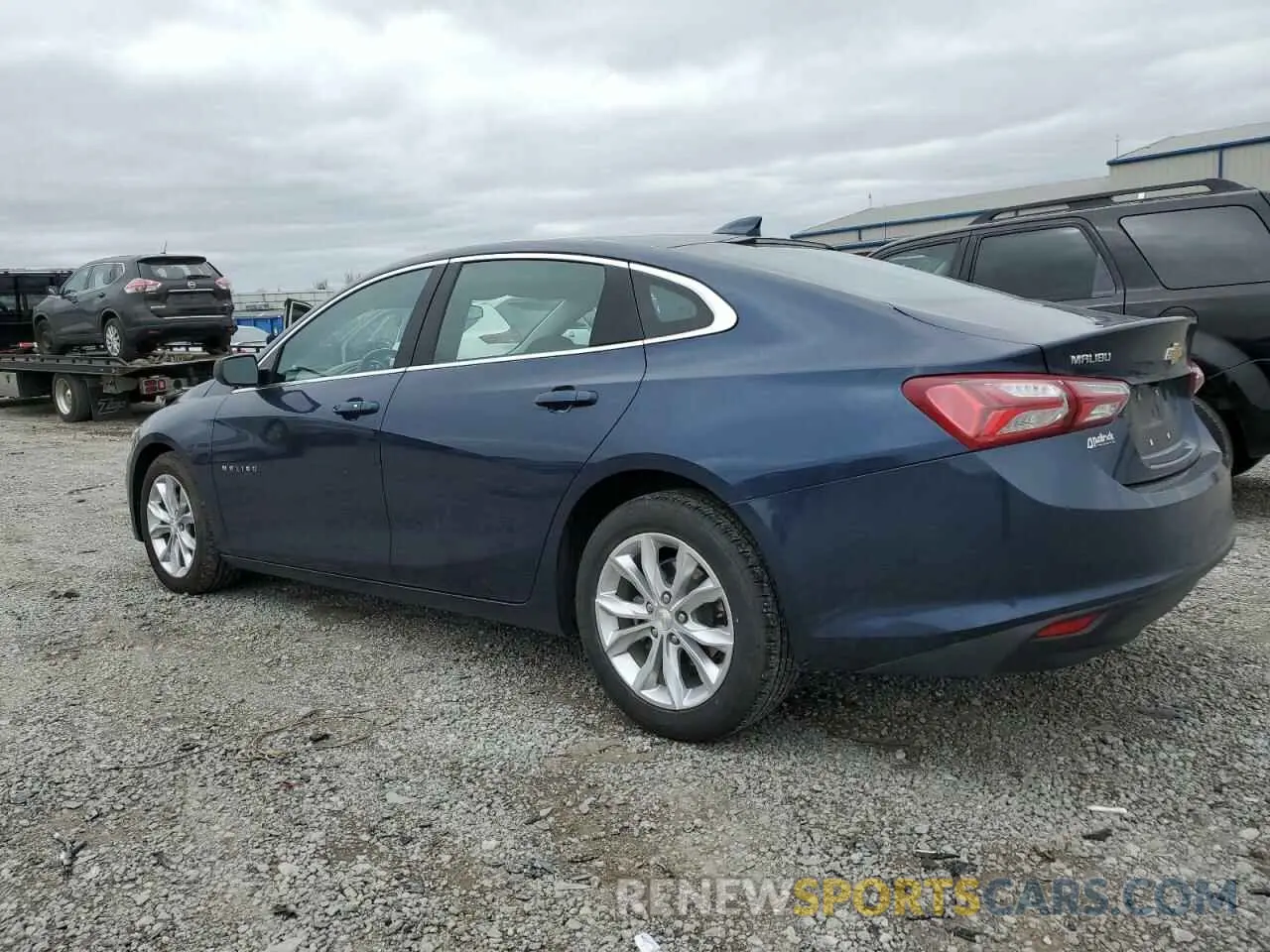 2 fotografías del automóvil dañado 1G1ZD5ST9NF184948 CHEVROLET MALIBU 2022
