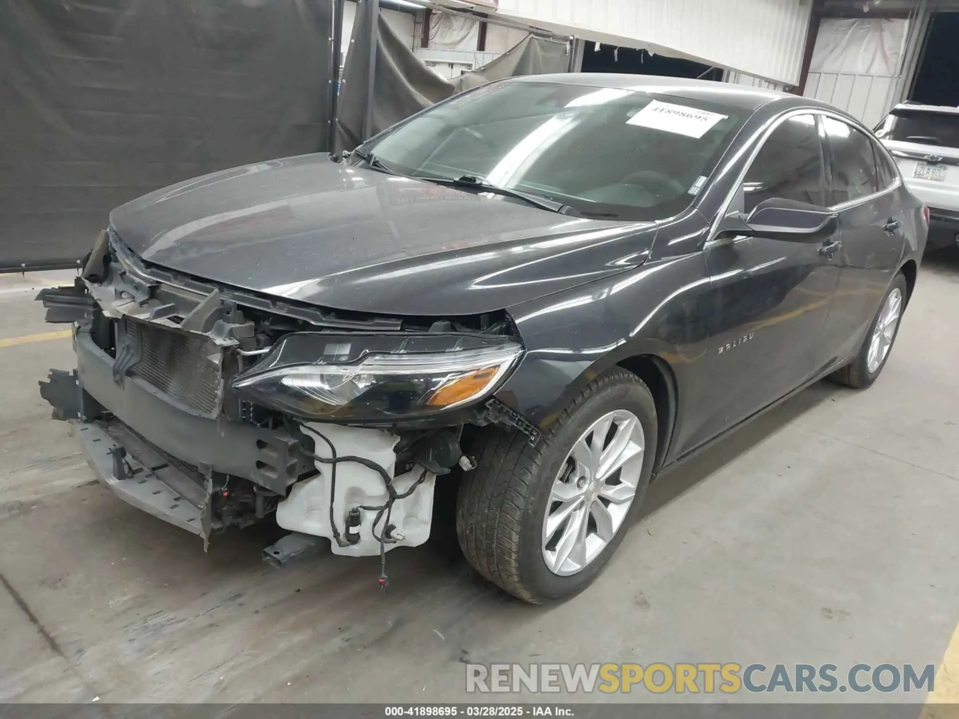 2 fotografías del automóvil dañado 1G1ZD5STXNF112463 CHEVROLET MALIBU 2022