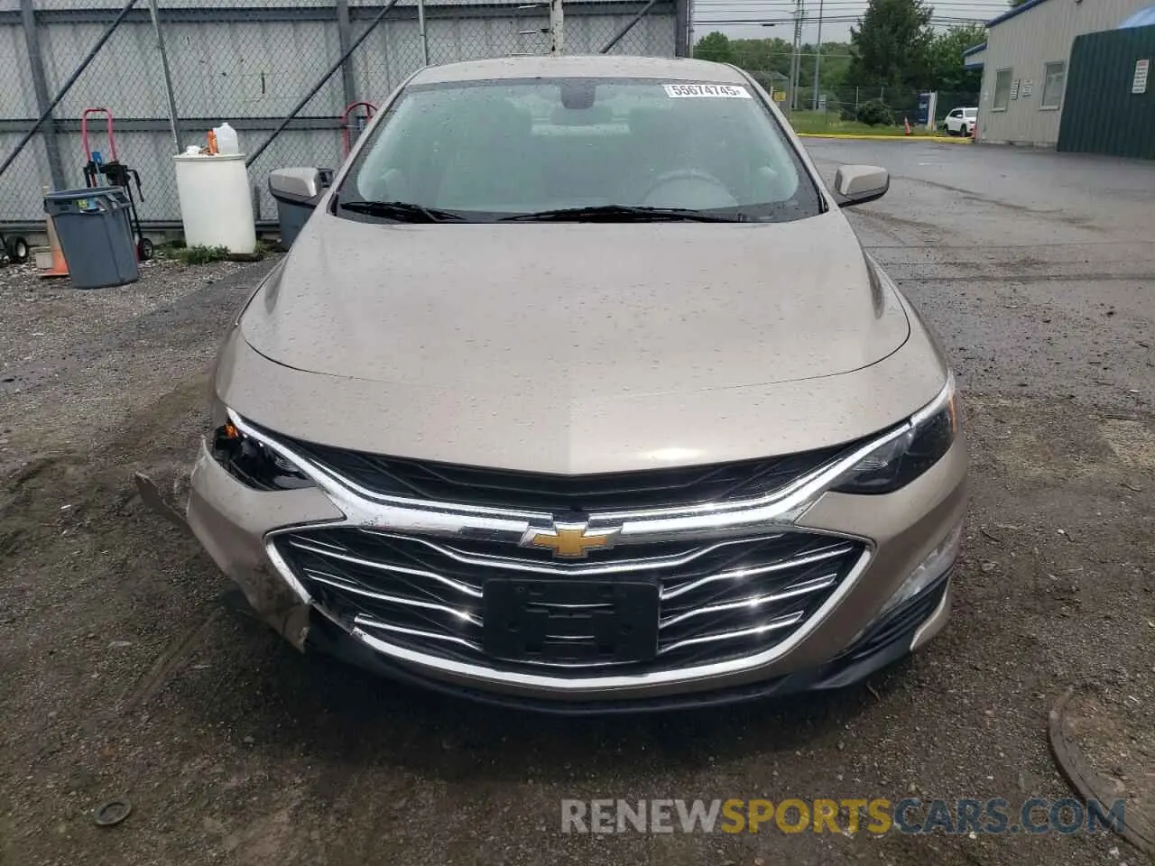 5 fotografías del automóvil dañado 1G1ZD5STXNF115072 CHEVROLET MALIBU 2022