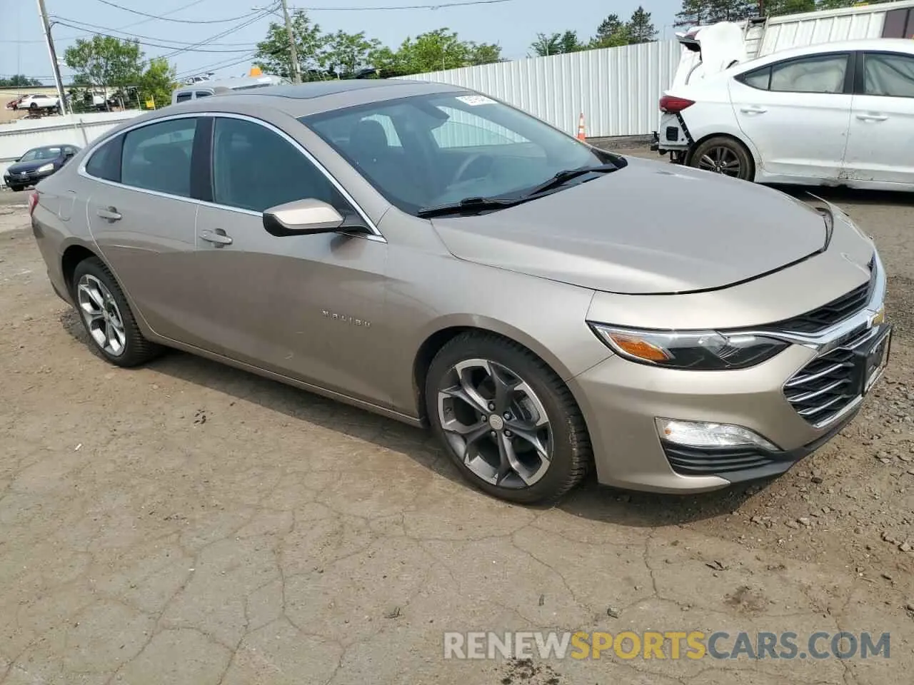 4 fotografías del automóvil dañado 1G1ZD5STXNF124886 CHEVROLET MALIBU 2022