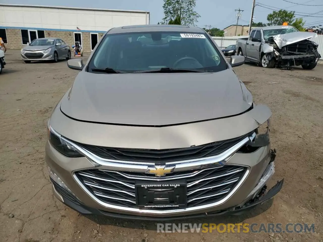 5 fotografías del automóvil dañado 1G1ZD5STXNF124886 CHEVROLET MALIBU 2022