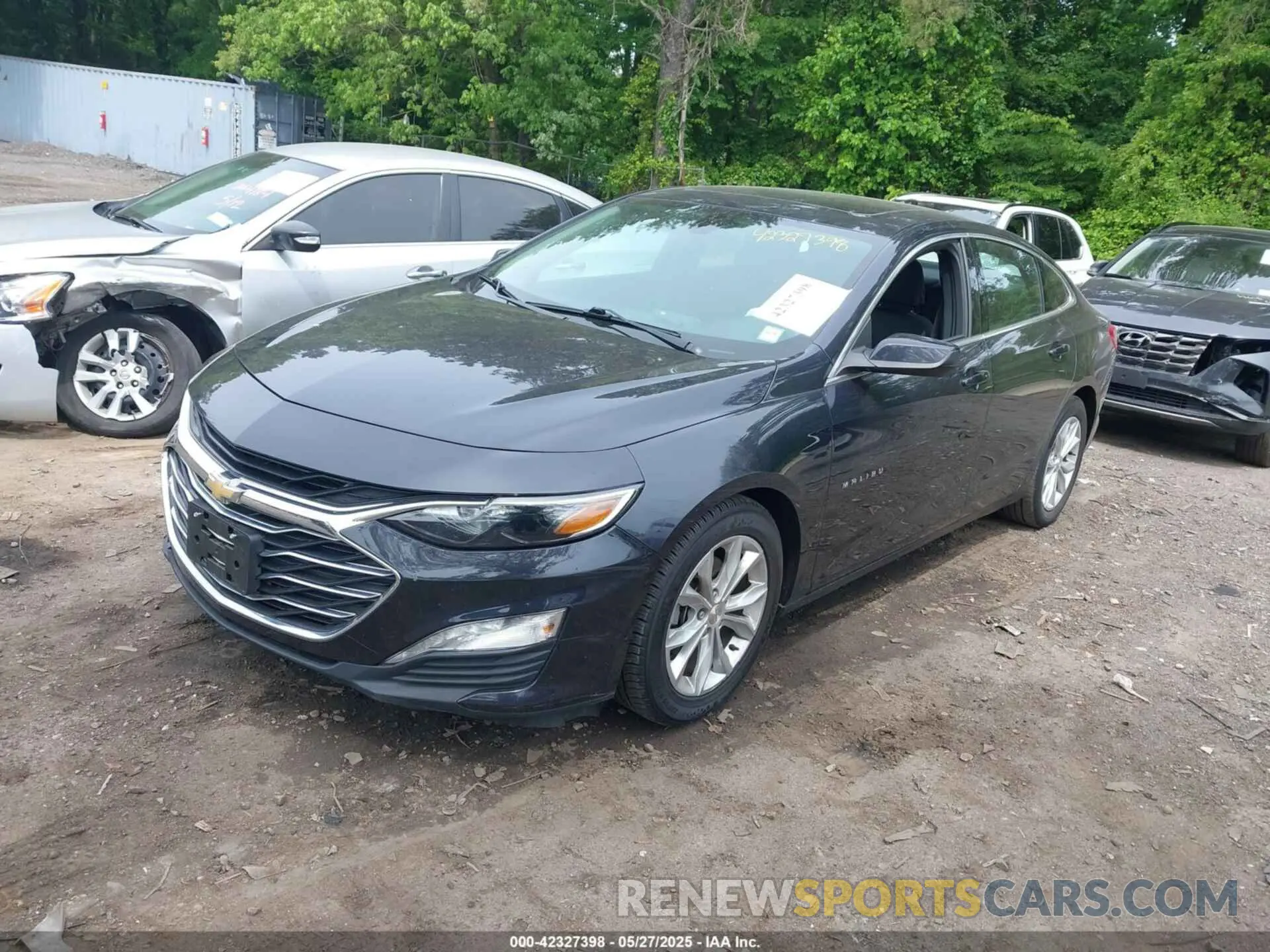 2 fotografías del automóvil dañado 1G1ZD5STXNF125682 CHEVROLET MALIBU 2022