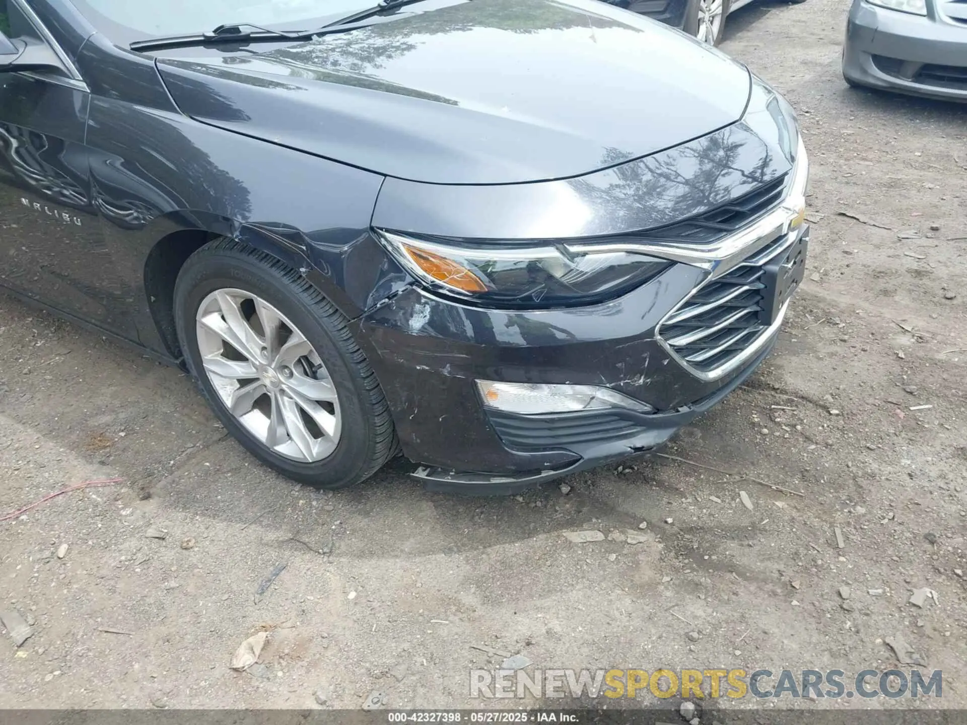 6 fotografías del automóvil dañado 1G1ZD5STXNF125682 CHEVROLET MALIBU 2022