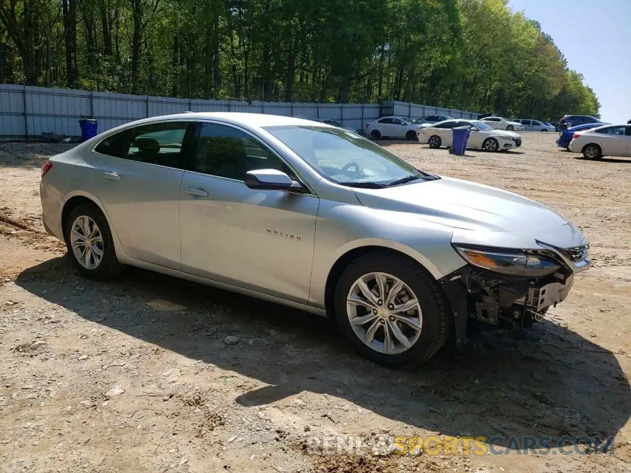 4 fotografías del automóvil dañado 1G1ZD5STXNF126010 CHEVROLET MALIBU 2022