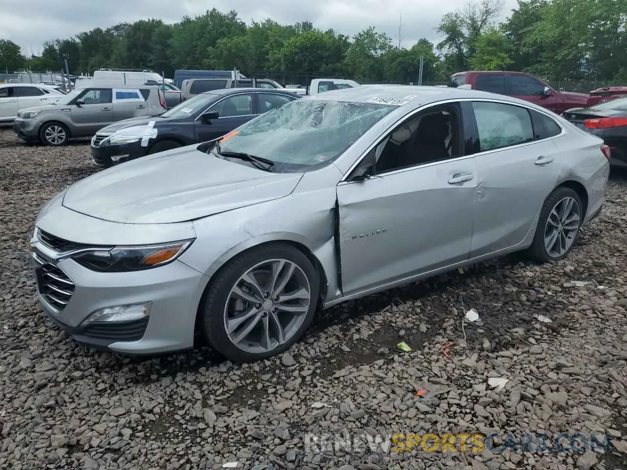 1 fotografías del automóvil dañado 1G1ZD5STXNF131398 CHEVROLET MALIBU 2022