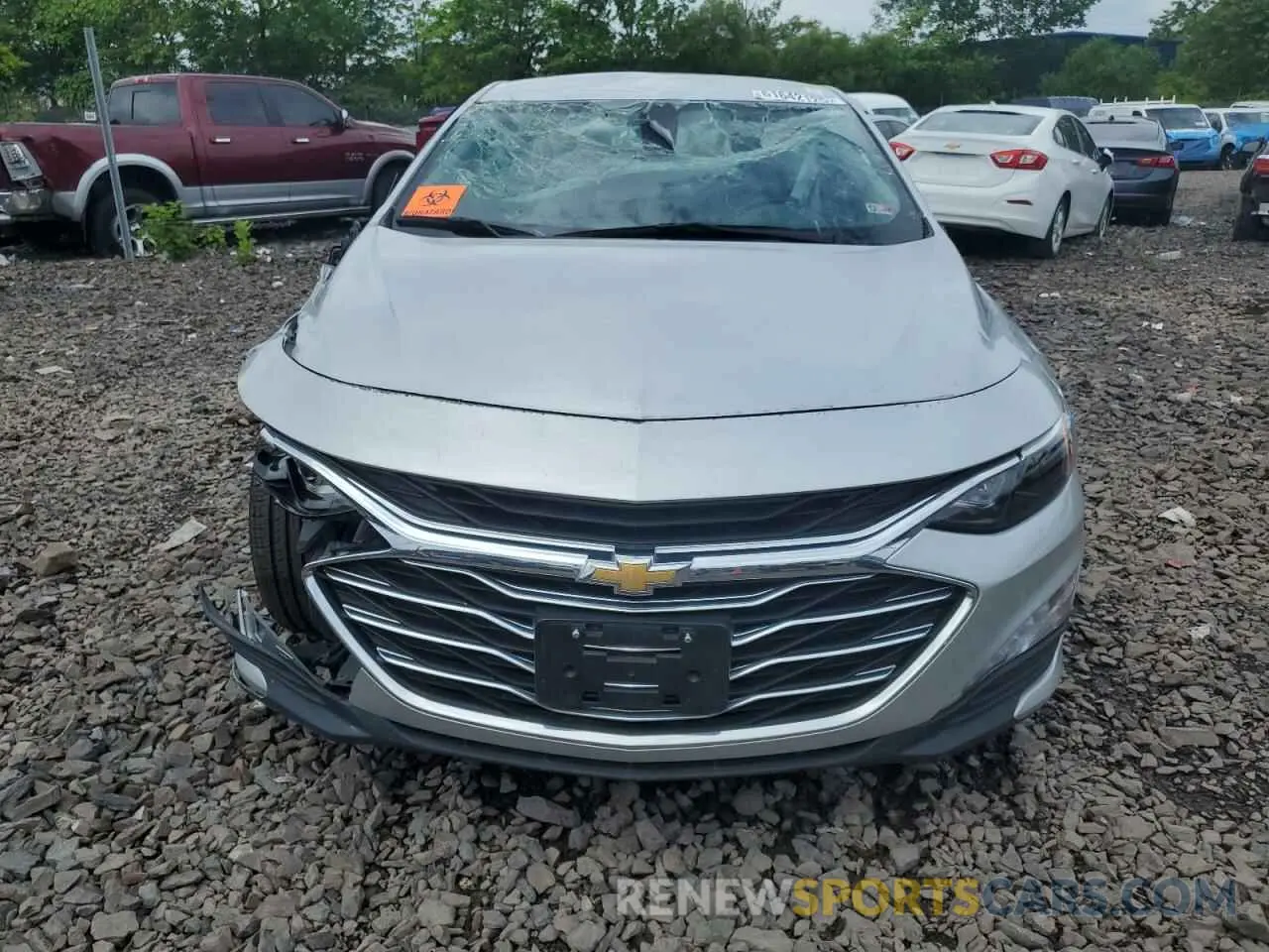 5 fotografías del automóvil dañado 1G1ZD5STXNF131398 CHEVROLET MALIBU 2022