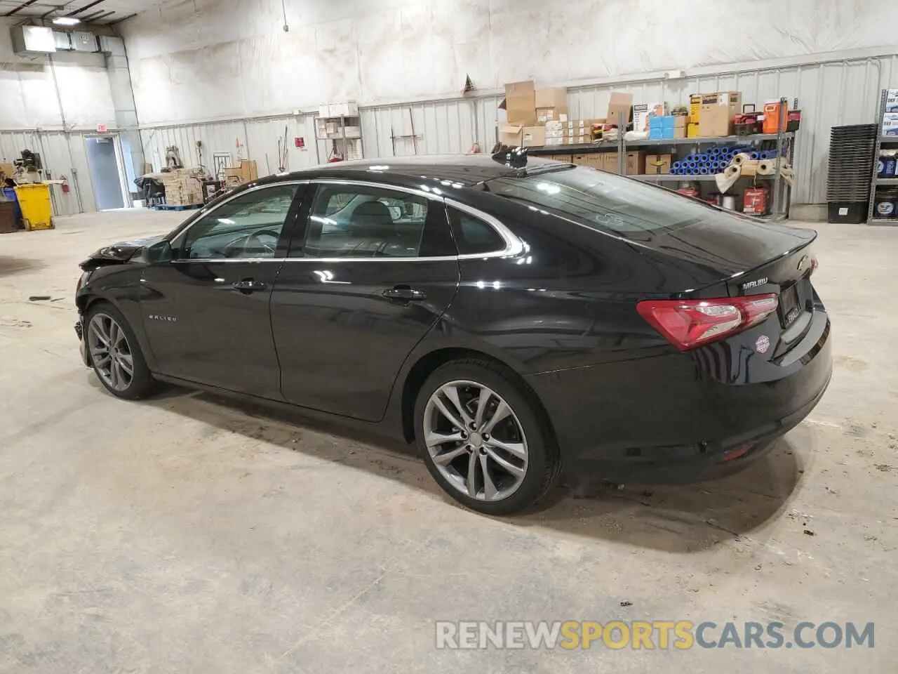 2 fotografías del automóvil dañado 1G1ZD5STXNF147729 CHEVROLET MALIBU 2022